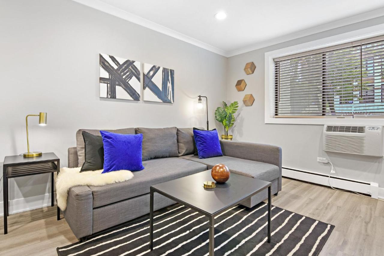 Sophisticated Studio Apartment With Modern Kitchen - Oakdale Od2 Rep Chicago Zewnętrze zdjęcie