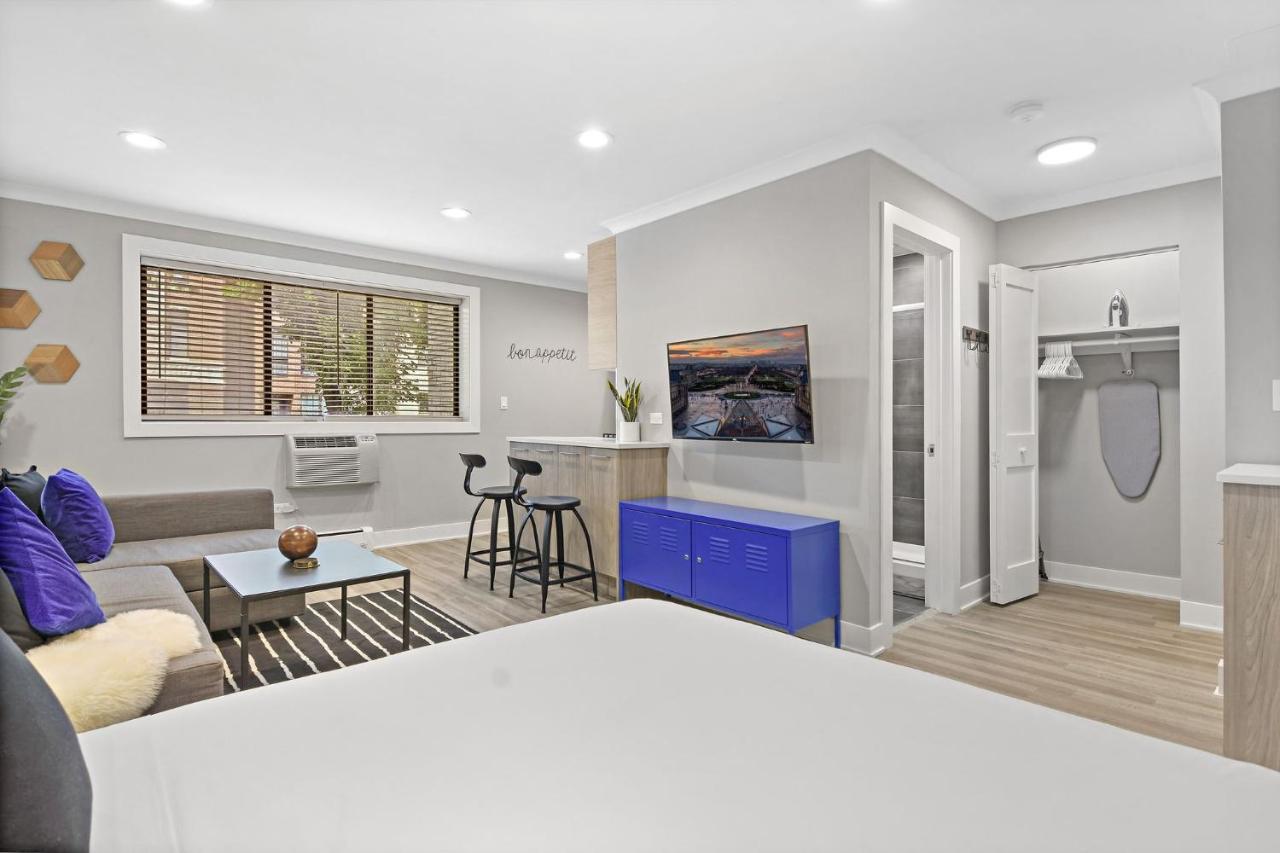 Sophisticated Studio Apartment With Modern Kitchen - Oakdale Od2 Rep Chicago Zewnętrze zdjęcie